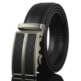 Retro Style Alloy Buckle Leather Belt For Men