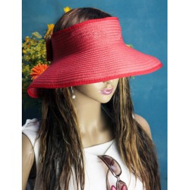 Graceful Open Top Sun Hat with Bowknot Adornment For Women