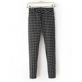 Chic Square Stretchy Pencil Pants in Slim Fit Size:S-XL