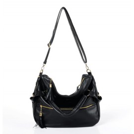 Women's Leisure Tassel Shoulder Bag Large Capacity Handbag