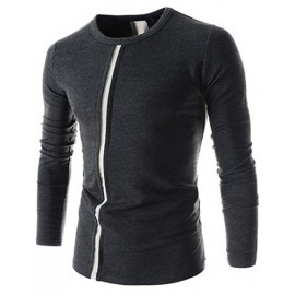 Simplicity Round Neck Long Sleeve T-Shirt