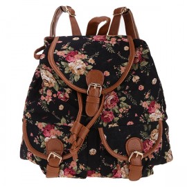 Casual Cute Fashion Girl Lady Women's Canvas Travel Satchel Shoulder Bag Backpack School Rucksack 