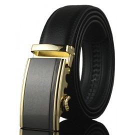 All Matched Design Plain Alloy Buckle Belt For Men