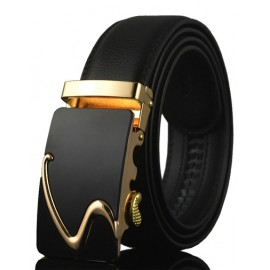 Fashionable Bead Inlay Design Automatic Buckle Belt