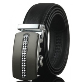 Chic Inlay Alloy Automatic Buckle Belt For Men