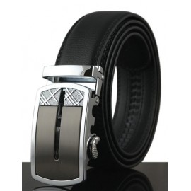 Fashion Hollow Out Alloy Buckle Faux Leather Belt