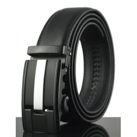 Formal Style Stripe Automatic Buckle Belt For Men