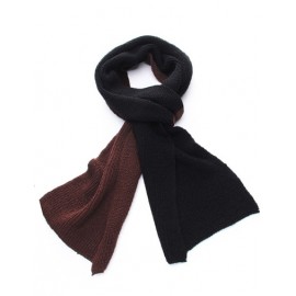 Cozy Must-Have Scarf in Two Color Matching