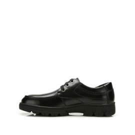 All-Season Lace-Up Polished Dress Shoes with Seaming Trim
