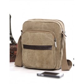 Simplicity Pocket Design Crossbody Bag For Men