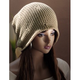Faddish Convertible Wear Knitted Beanie Hat with Non-Brim For Women