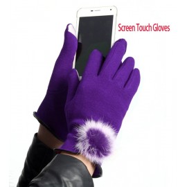 Women's One Pair Fashion Lovely Cute Touch Screen Cotton Winter Warm Gloves Sexy Hot!!!
